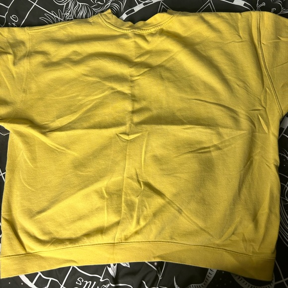 Pacsun x Playboy Sweatshirt Yellow Pullover Venice Beach Logo - Picture 2 of 6